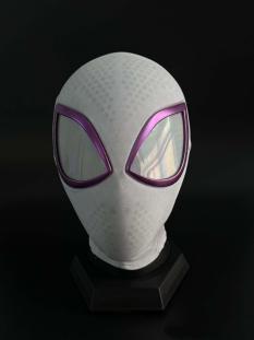 Gwen Stacy Spider-Man Half-Helmet Mask - image 1