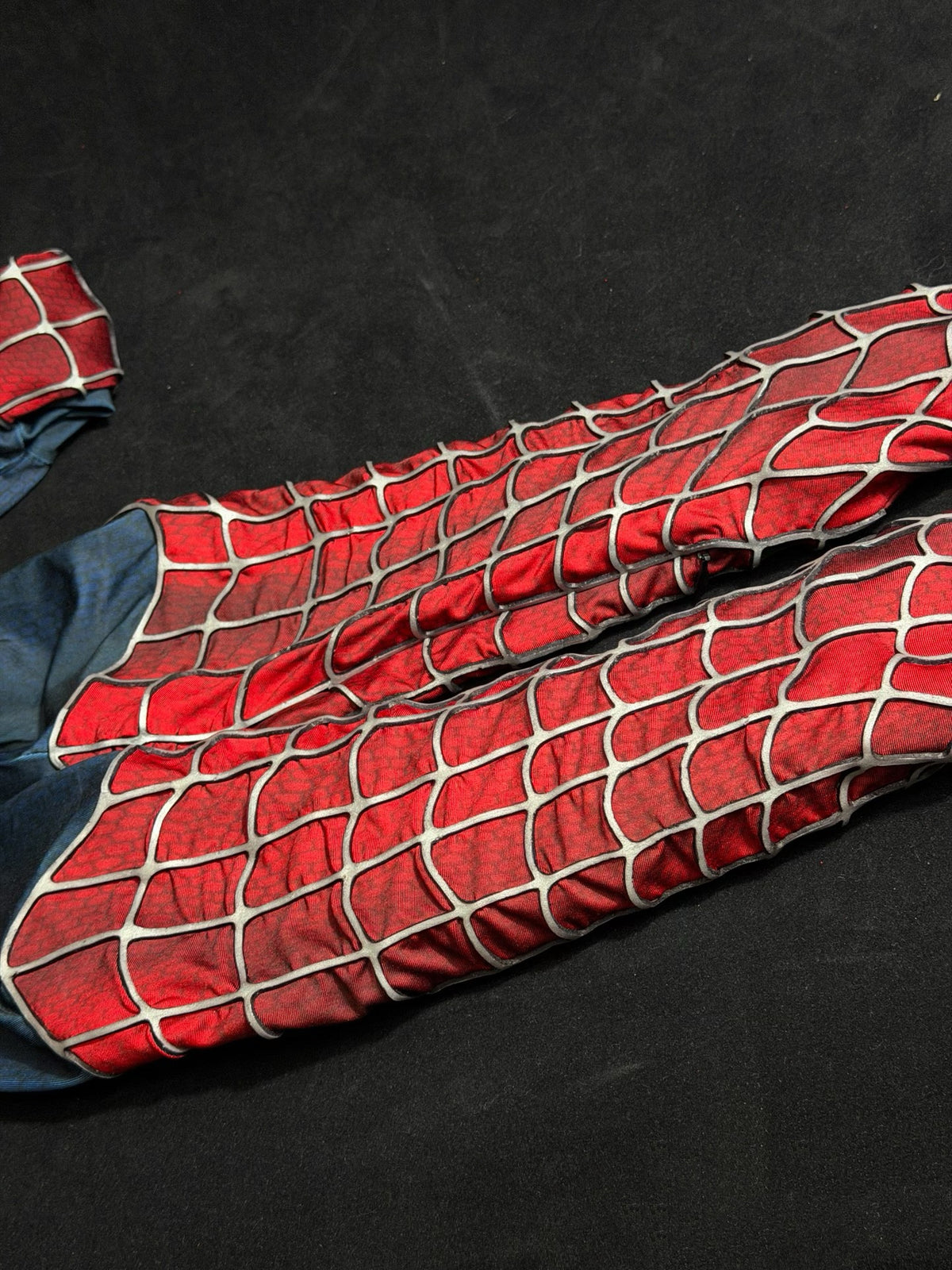 Raised-Web Suit Closeup