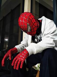 Tobey Maguire Spider-Man Mask & Gloves Set - image 1
